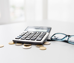 Calculator and Coins